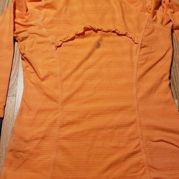 MPG Modetta Performance Gear Women's Shirt Top Size: S/P Orange - Picture 11 of 14